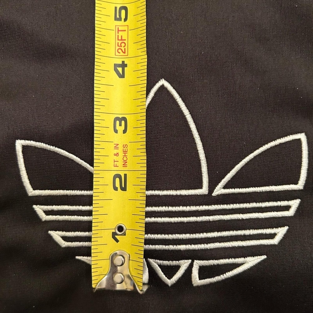 Adidas Mens Superstar Track Jacket Vintage Trefoil Logo 90's Black White Size M - Picture 14 of 16